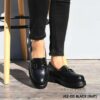 Women loafers jsz135 black loustrini