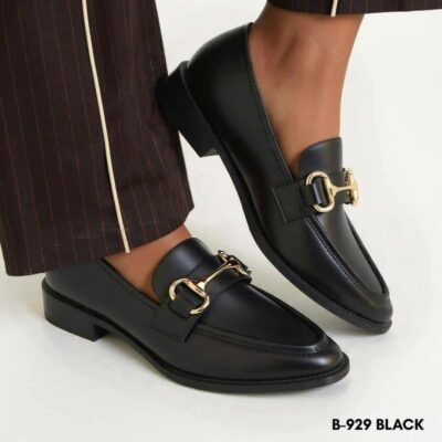 Women loafers 929 black