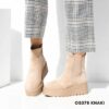 BOOTS for woman OS578 KHAKI