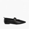 Catwalk leather ballerinas black 26303