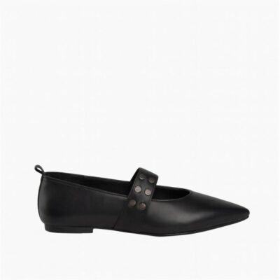 Catwalk leather ballerinas black 26303