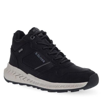 S.oliver men boots 16256 43 001 BLACK