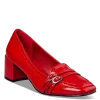 Envie 22353 mid heeled loafers red