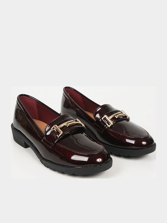 Women loafers 5302 black mat (Αντιγραφή)