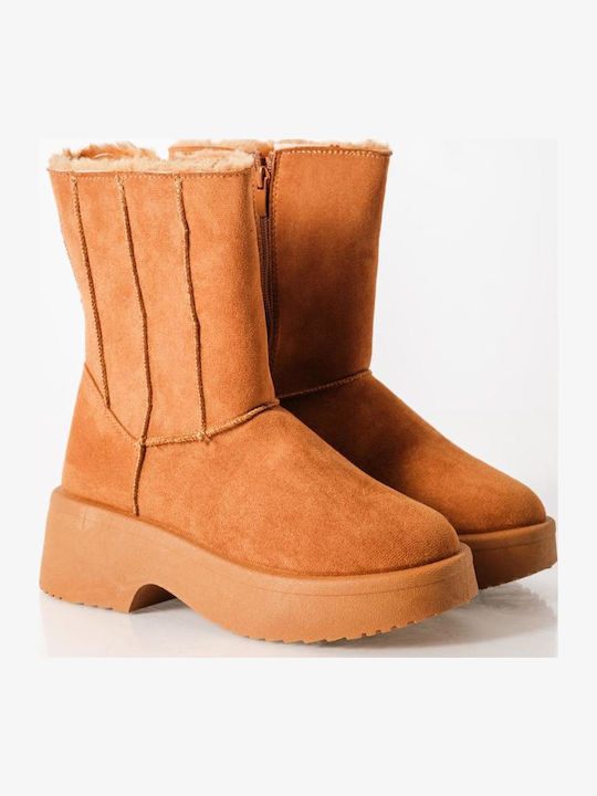 Women boots sd07043 camel