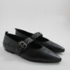 Catwalk leather ballerinas black 26303