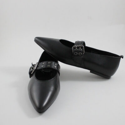 Catwalk leather ballerinas black 26303
