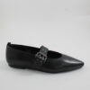 Catwalk leather ballerinas black 26303