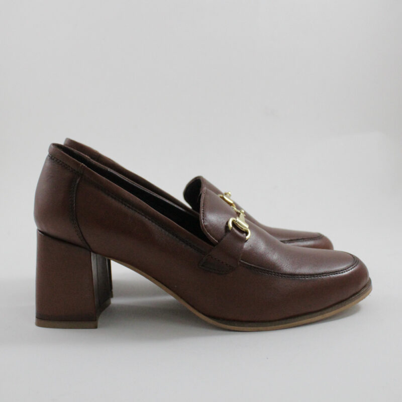 Catwalk leather loafers 26306 tan