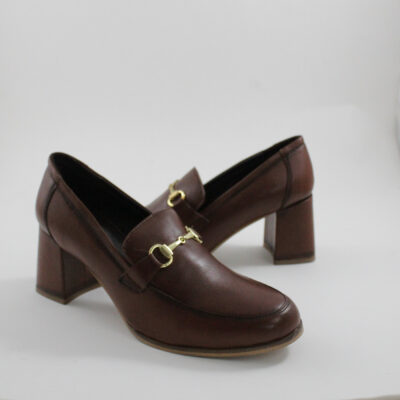 Catwalk leather loafers 26306 tan
