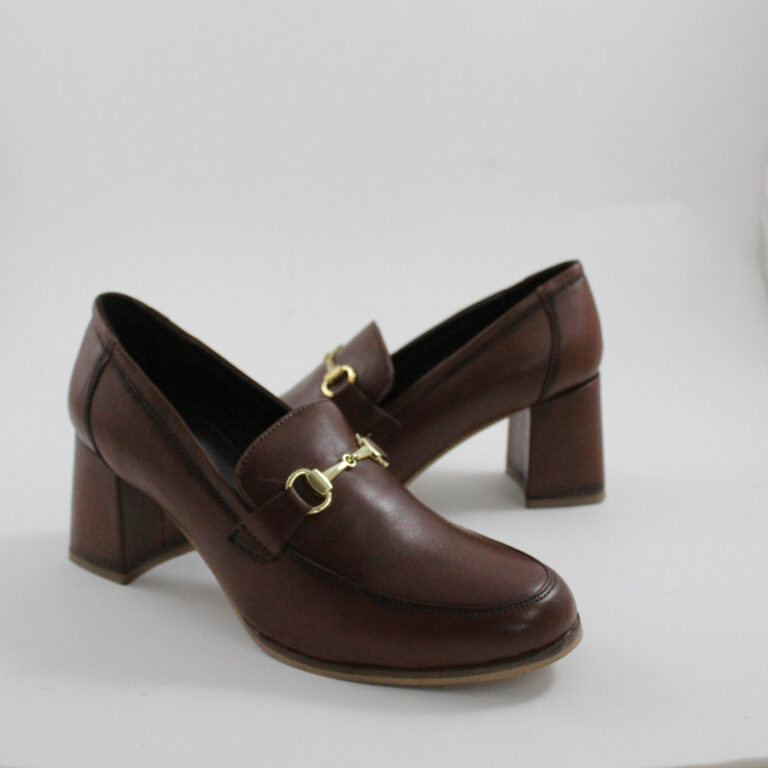 Catwalk leather loafers 26306 tan