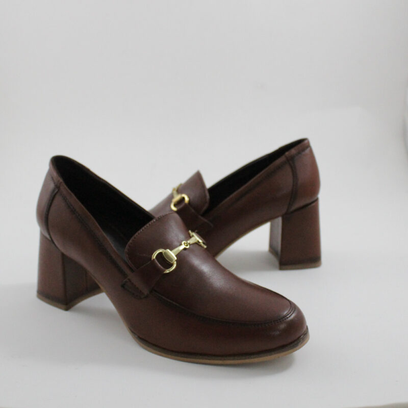 Catwalk leather loafers 26306 tan
