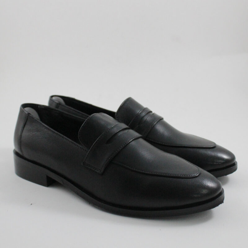 Catwalk leather loafers 25940 black