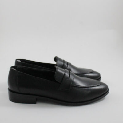 Catwalk leather loafers 25940 black