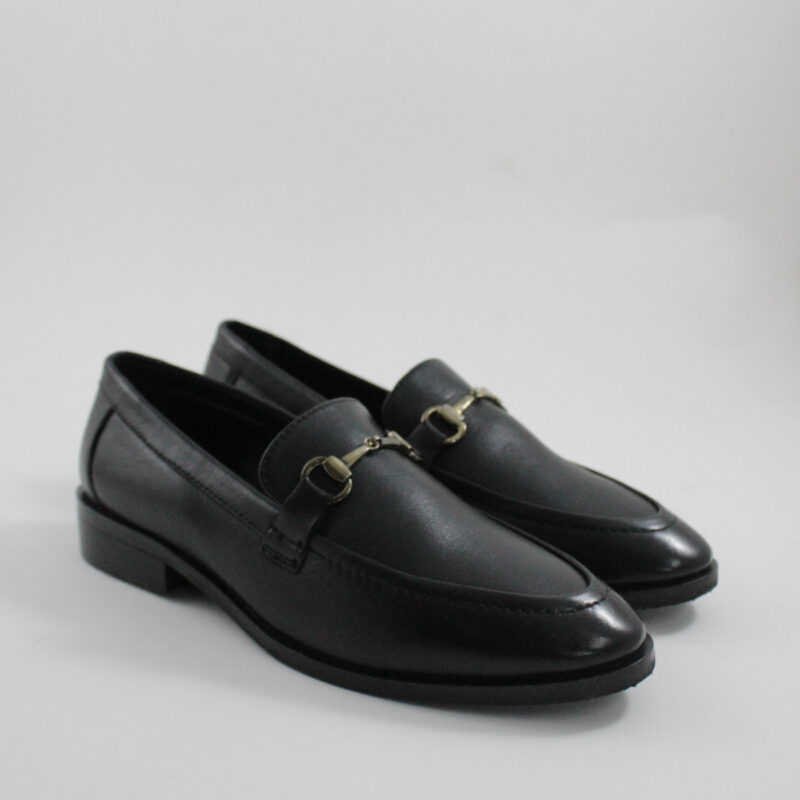 Catwalk leather loafers 26304 black
