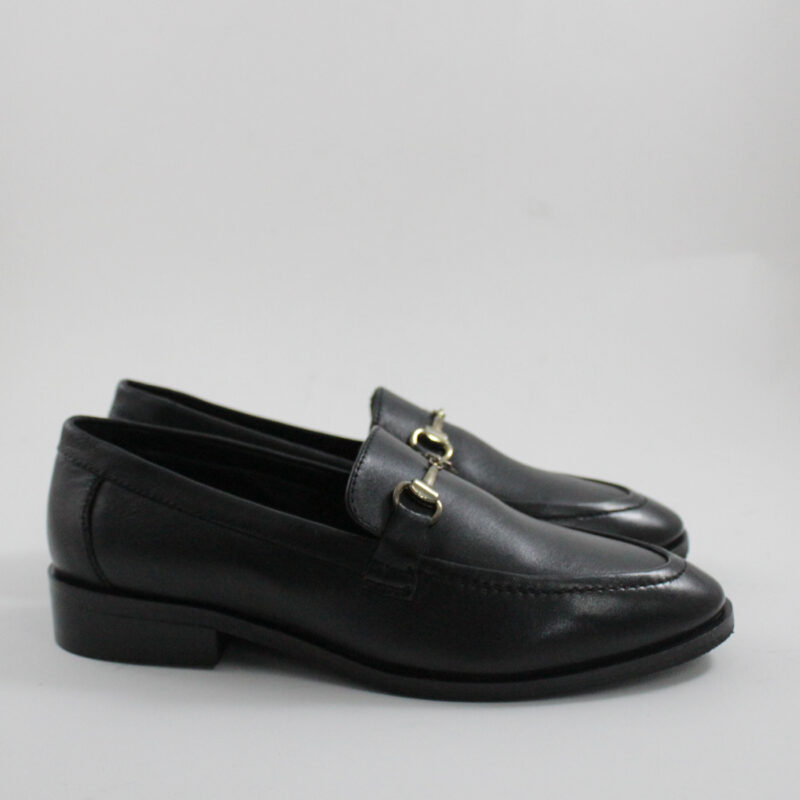 Catwalk leather loafers 26304 black