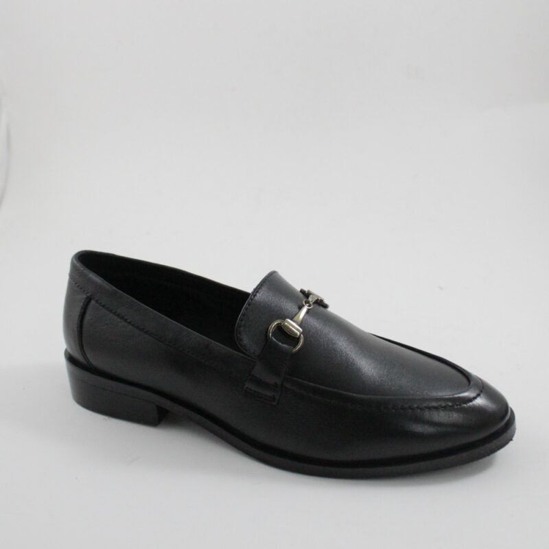 Catwalk leather loafers 25940 black (Αντιγραφή)