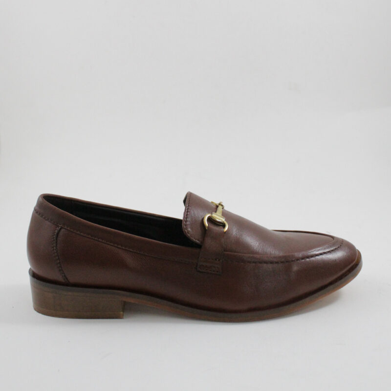 Catwalk leather loafers 26304 tan
