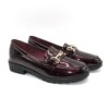 Women loafers 5302 black mat (Αντιγραφή)