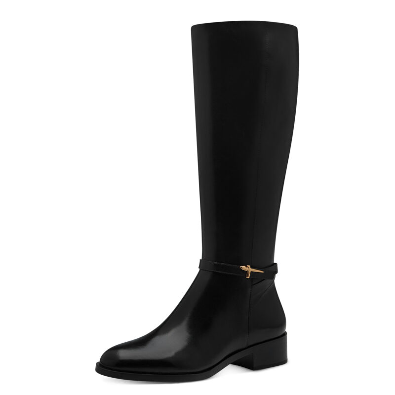 Tamaris leather boots 25529 black