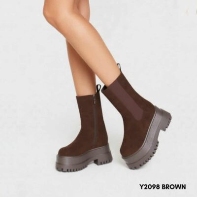 BOOTS for woman y2098 brown