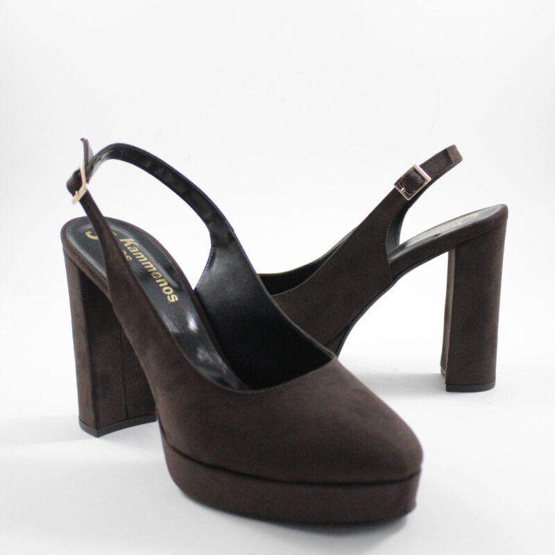 BEATRIS slingback pumps 025 brown