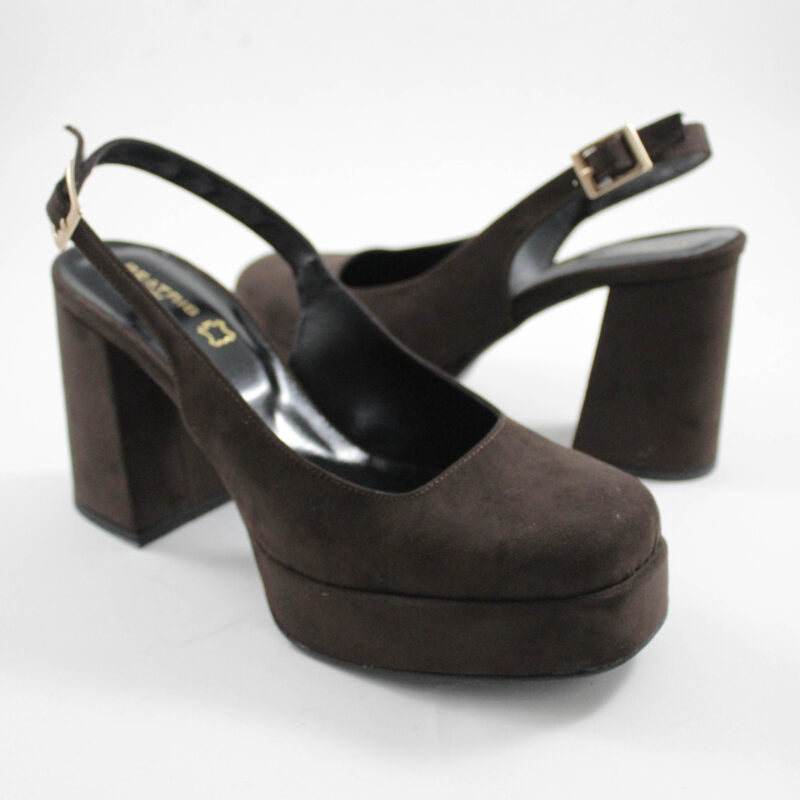 BEATRIS slingback pumps 7710 brown