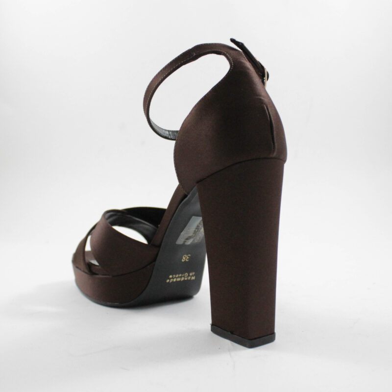 Platform heels beatris 4032 brown