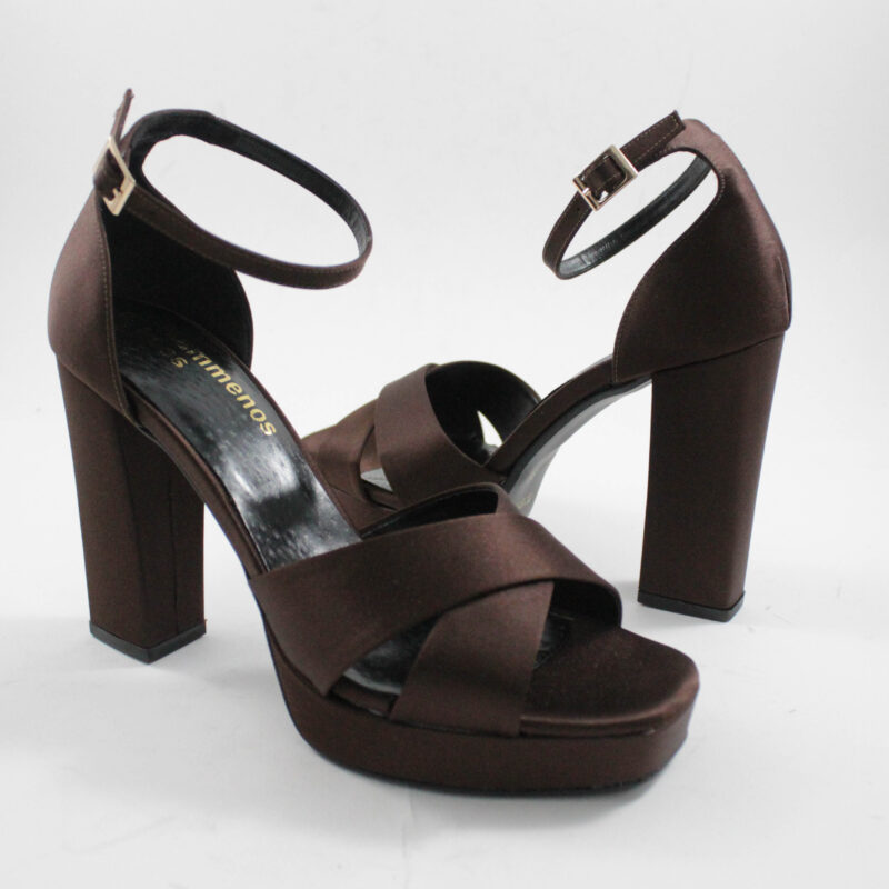 Platform heels beatris 4032 brown