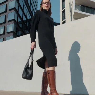 Tamaris leather boots 25522 cognac