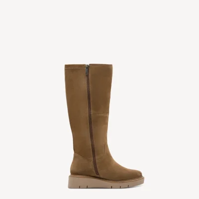 Tamaris comfort boots 85603 camel suede