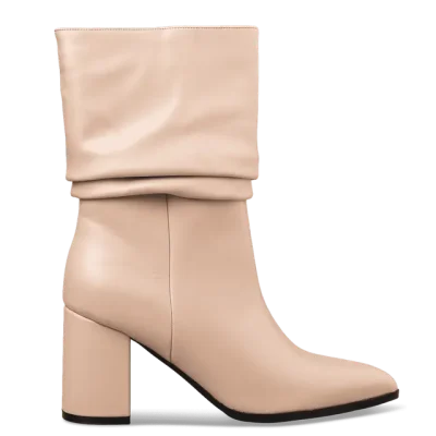 ENVIE slouchy booties E22425 beige