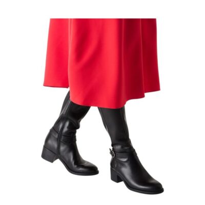 Tamaris leather boots 25537 black