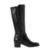 Tamaris leather boots 25537 black