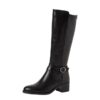 Tamaris leather boots 25537 black