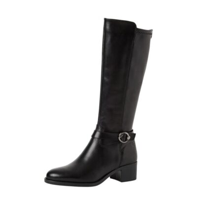 Tamaris leather boots 25537 black