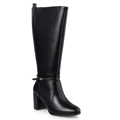 ENVIE BLOCK MID-HEELED BOOTS 22132