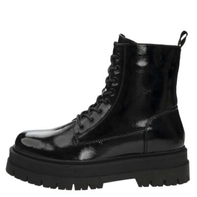 La coquette boots 23263 black pattent