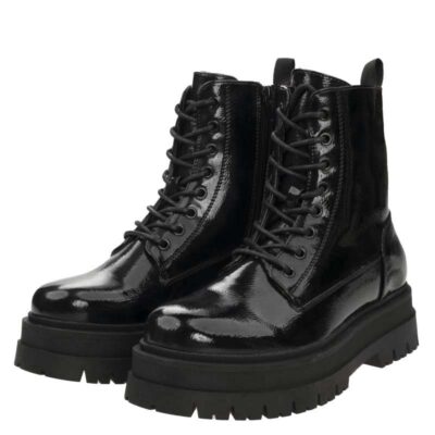 La coquette boots 23263 black pattent