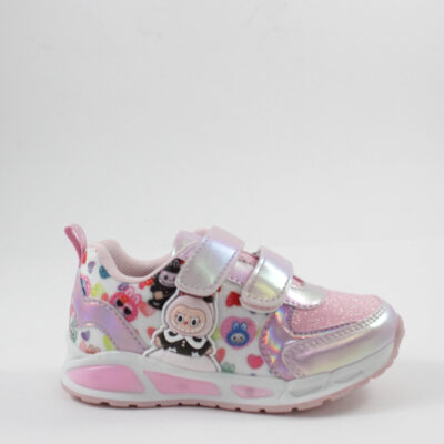 MID sneakers φωτάκια A2501 pink