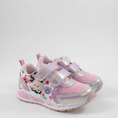 MID sneakers φωτάκια A2501 pink