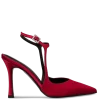 Envie 22101 slingback pumps red