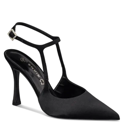 Envie 22101 slingback pumps black