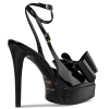 Envie PLATFORM HEEL BOW PUMPS 22251