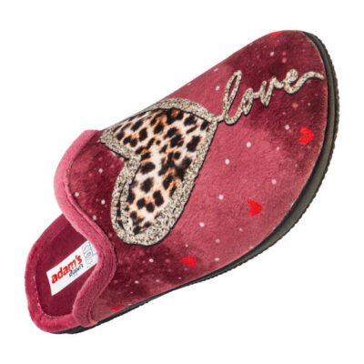 Adams παντόφλες 25587 bordo