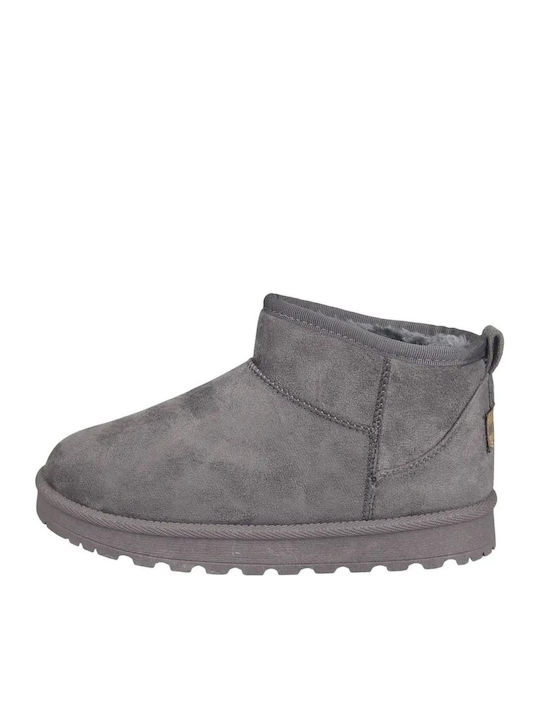 ENVIE FAUX SHEARLING BOOTIES 22076 grey