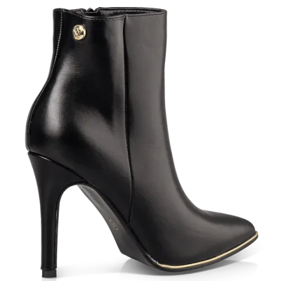 ENVIE pointed toe booties 22042