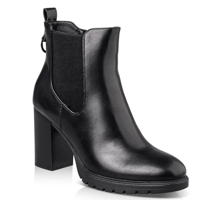 ENVIE BLOCK heel booties 22120