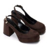 BEATRIS slingback pumps 7712 brown