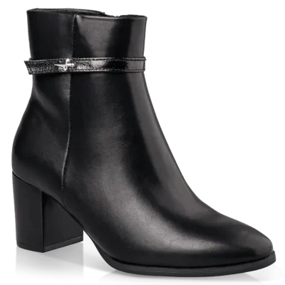 ENVIE BLOCK MID-HEELED BOOTS 22130